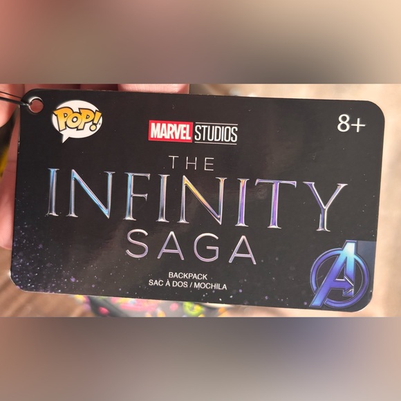 New Funko POP Marvel: The Infinity Saga Blacklight Backpack - Picture 6 of 6
